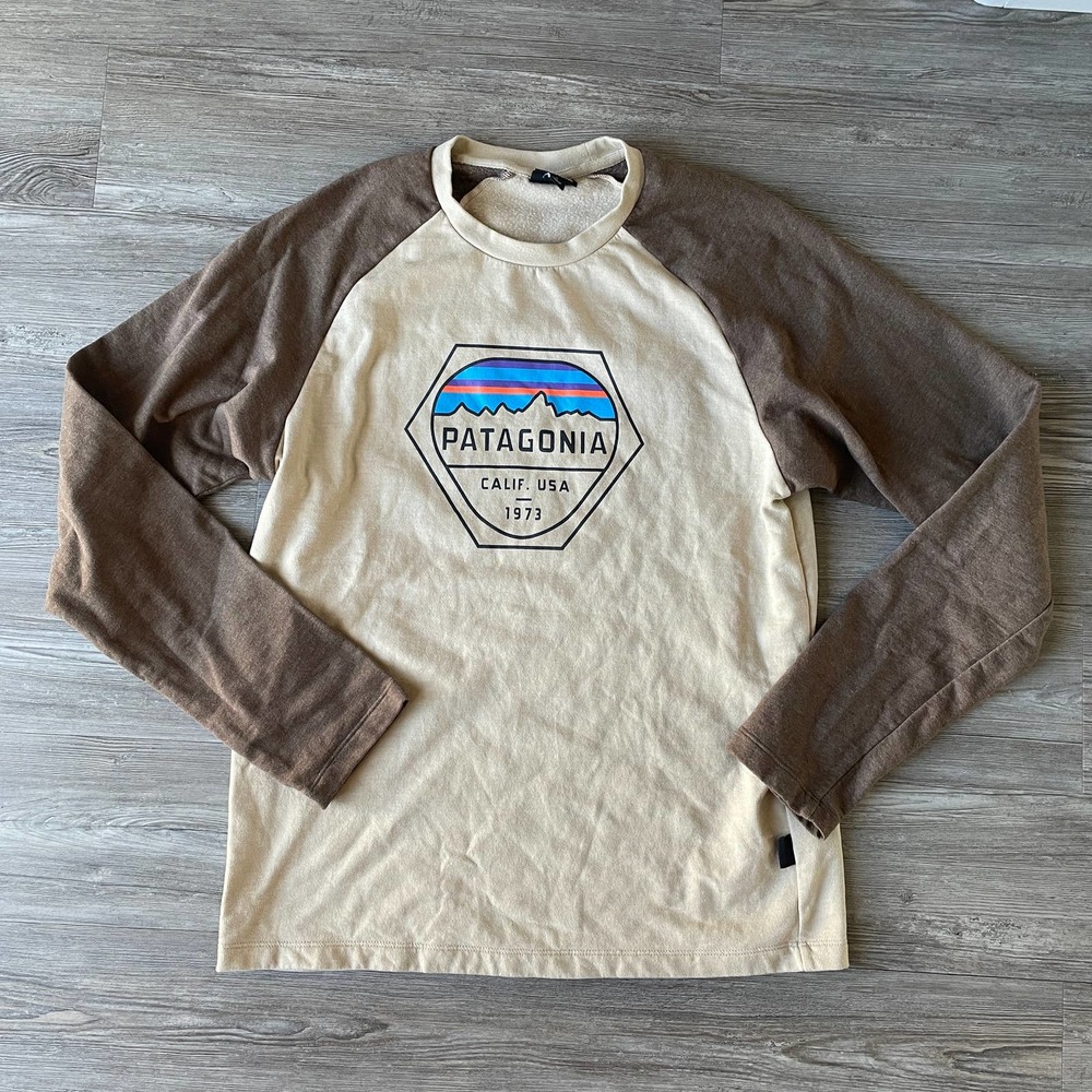 Patagonia Fitz Roy Hex Lightweight Crew Sweatshirt